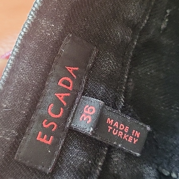 ESCADA💥 NWOT wide leg high waiste jeans with slimming jeans - Picture 10 of 13